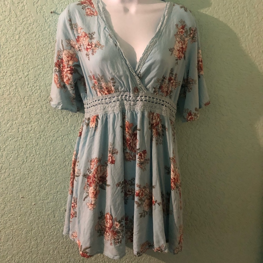 Adam Levine floral dress size large